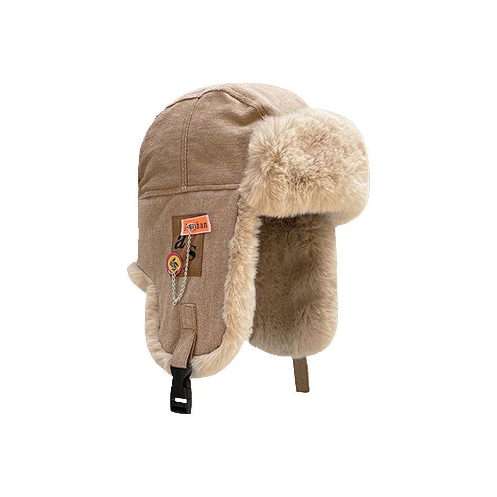 CLEVERHD Trapper Hat, Faux Fur Ushanka Russian Cossack Cap