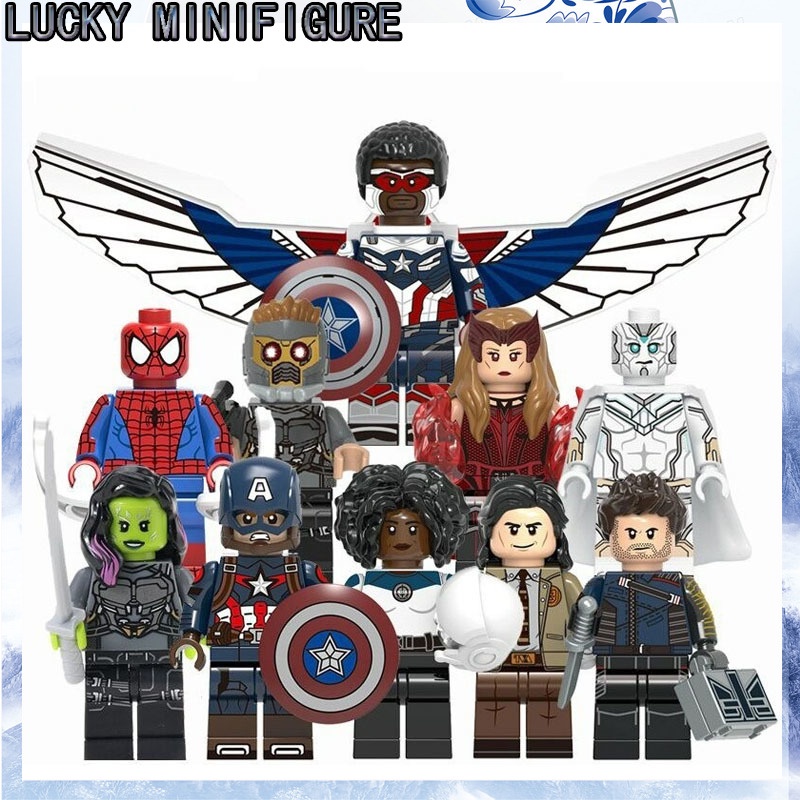 Lego captain america discount civil war minifigures