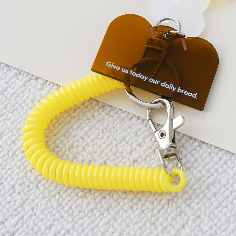 Give Us Today Our Daily Bread {Translucent Acrylic Keychain} Give Us Today Our Daily Bread {Translucent Acrylic Keychain}