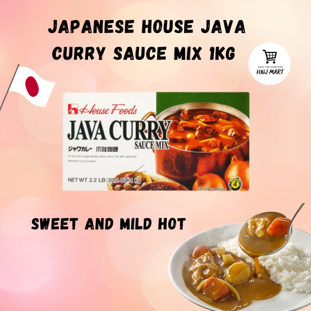 JAPAN HOUSE JAVA CURRY 1KG | Japan Curry Japanese Curry Japanese Curry ...