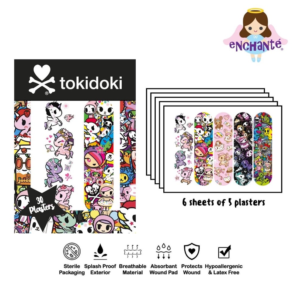 tokidoki Character Plaster 30 pieces (Set A) | Shopee Singapore