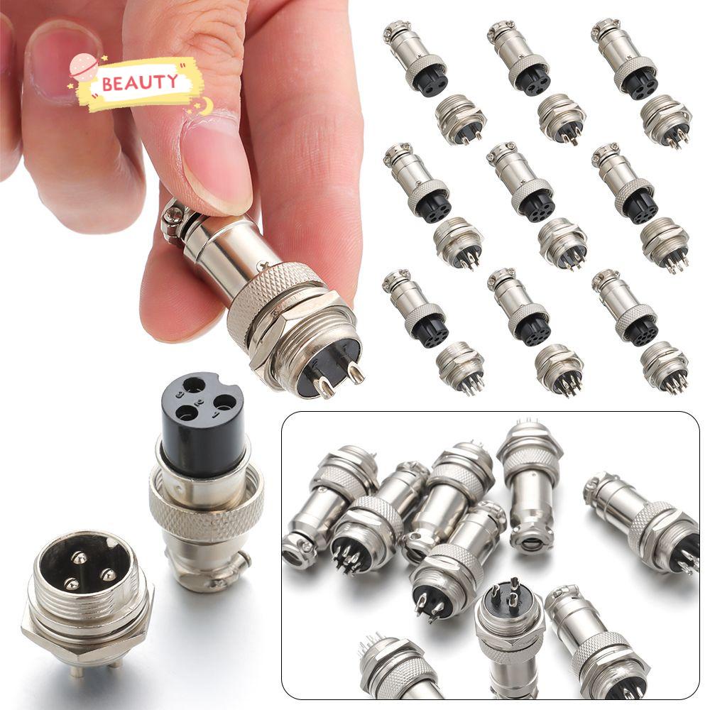BEAUTY GX16 Durable Panel Adapter Socket Cable Connector