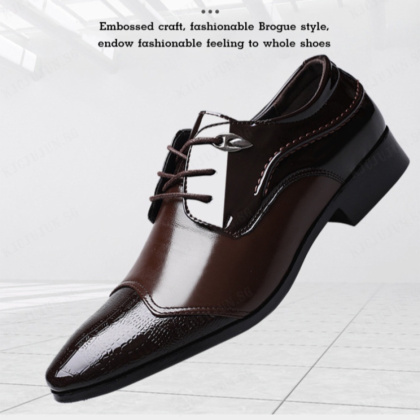 Casual leather hot sale dress shoes