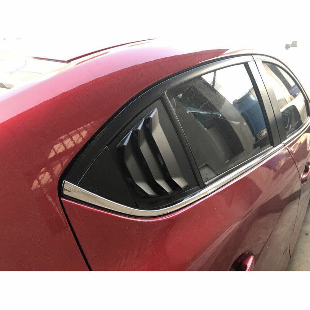 Mazda 3 rear on sale window louvers