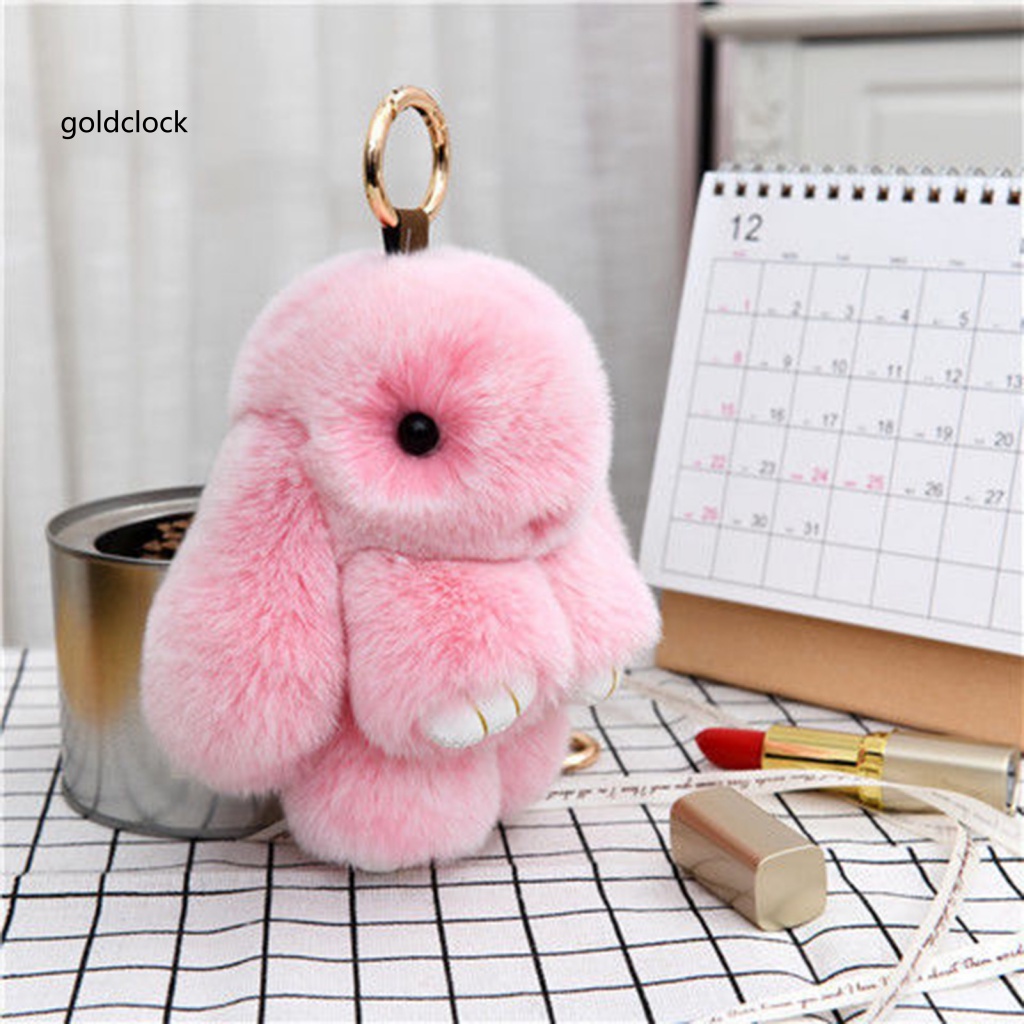 plush bunny keychain