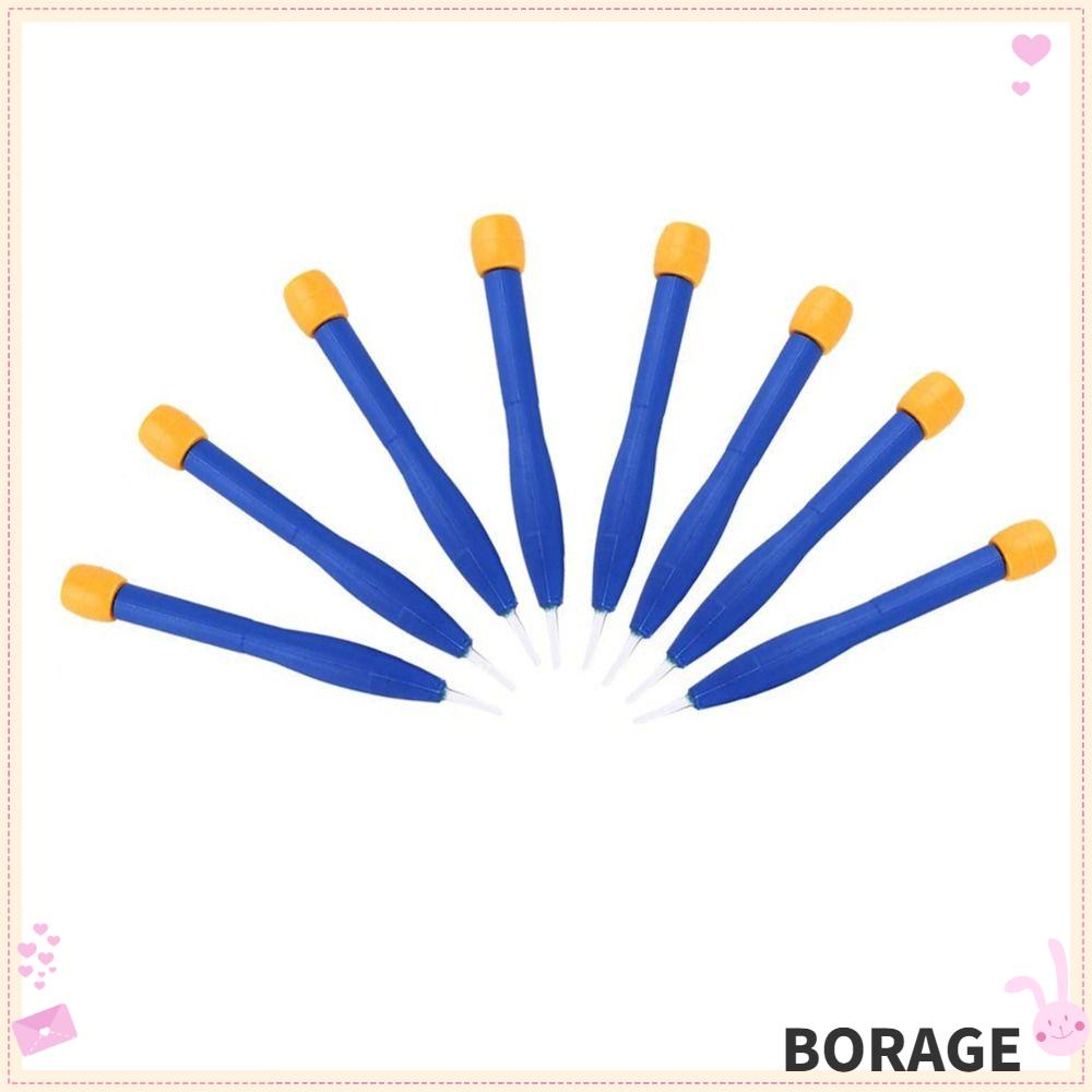 BORAG Frequency Screwdriver Set, Slotted Head Plastic Insulated