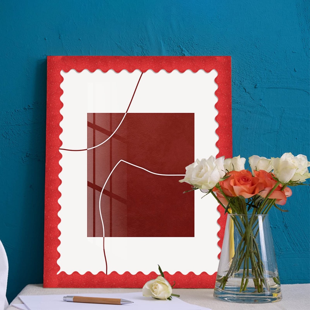 《penstok》 Bulletin Board Borders Vibrant Colored Borders 30pcs Glitter