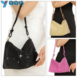 Women Glitter Armpit Bags Shoulder Bag Purse Small Luxury Bag