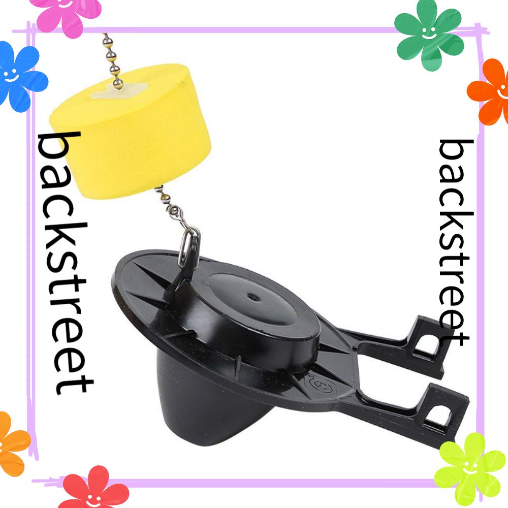 BACKSTREET Toilet Flapper Replacement Kit, Yellow Float US Standard