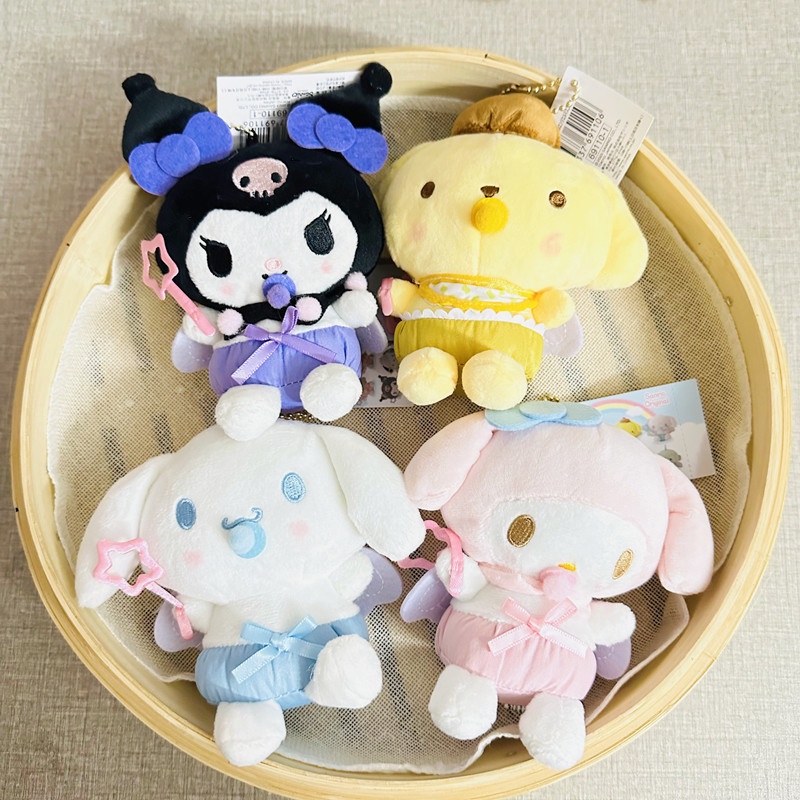 Kawaii Sanrio Pacifier Baby Series Plush Toys Kuromi My Melody ...