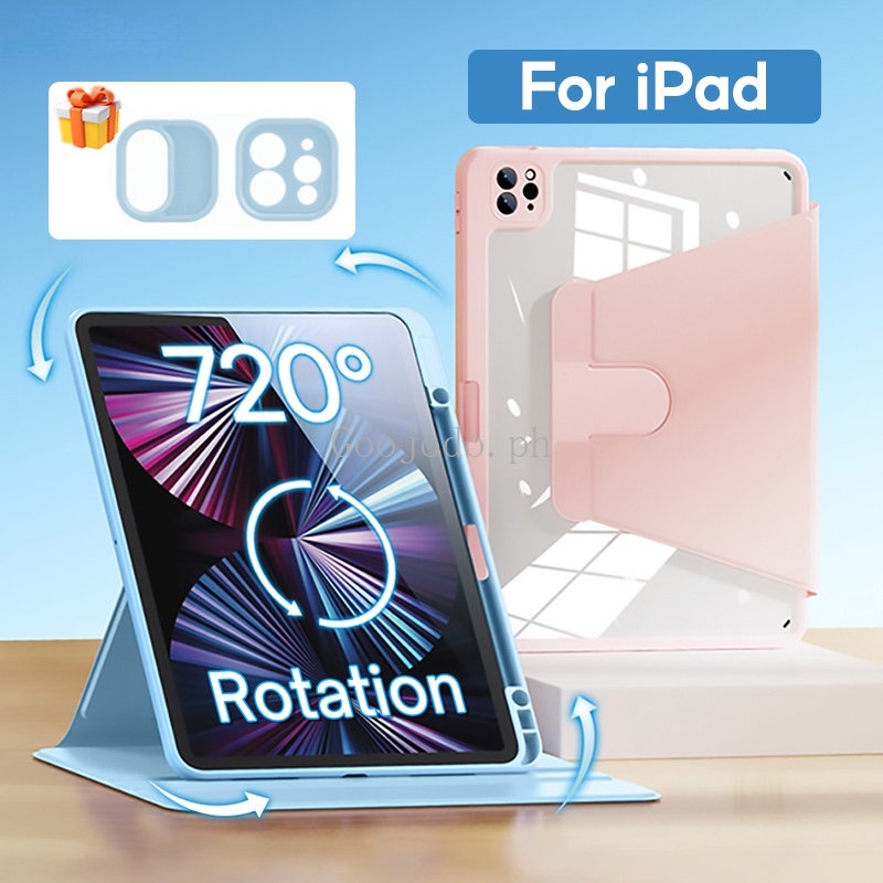 720° Rotation Case For iPad Air 5 4 10.9 Pro 11 10th 9th 8th 7th ...