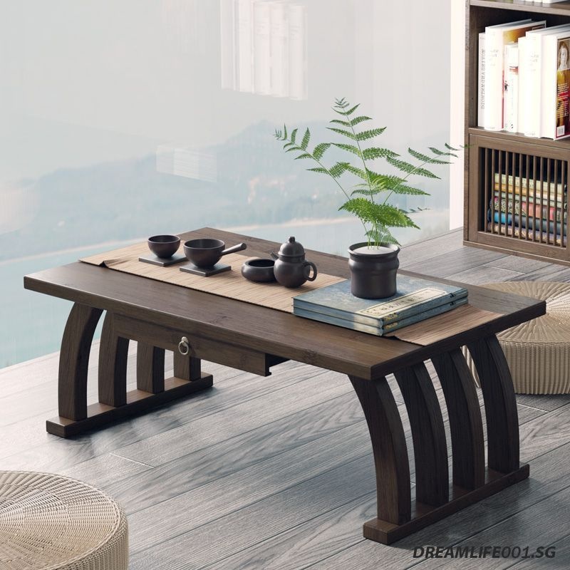 Chinese Floating Window Small Coffee Table Tatami Simple Windowsill ...