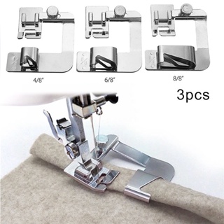 Universal Sewing Rolled Hemmer Foot Set,3-10mm Wide Rolled Hem Pressure  Foot,Sewing Machine Presser Foot Hemmer Foot,Rolled Hemmer Foot Fast  Hemming