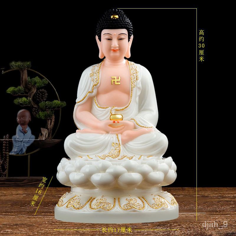 Yq22 All Buddha Sakyamuni, Ksitigarbha And Arya Avalokiteshvara Buddha 