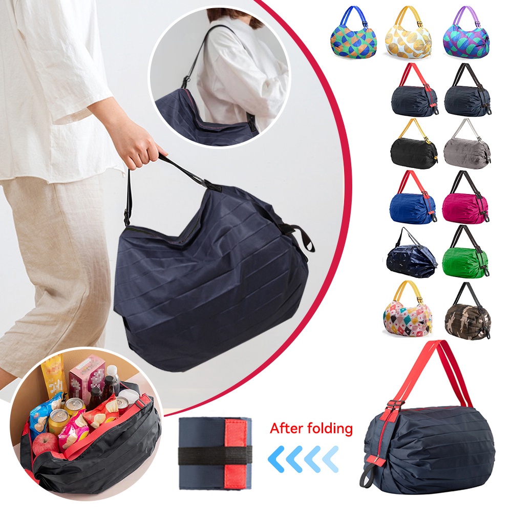Large Capacity Foldable Travel Shopping Bag Portable Beach Grocery