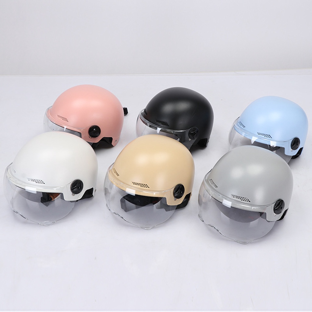 Outdoor Sunshade Helmets Impact Resistant E-bike Riding Helmets For ...