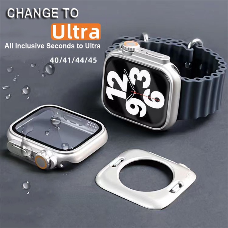 Stainless Steel Apple Watch Series Bumper Case 40mm Screen