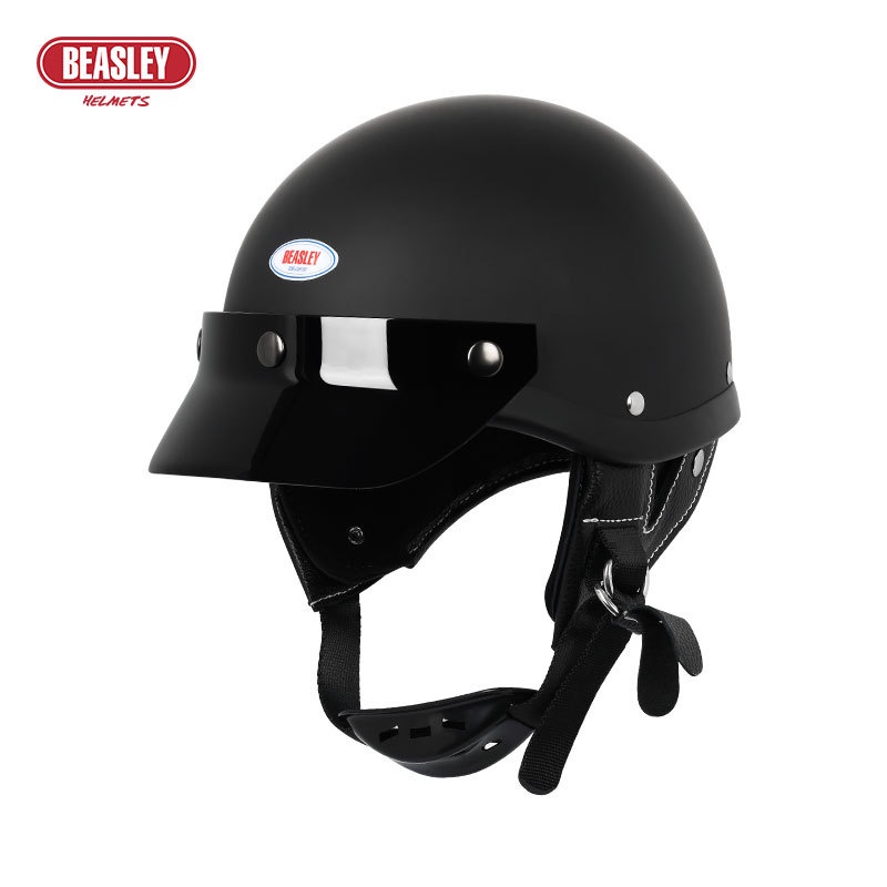 Visual Reference: Beasleyretro Electric Motorcycle Helmet Men S And Women S Motorcycle