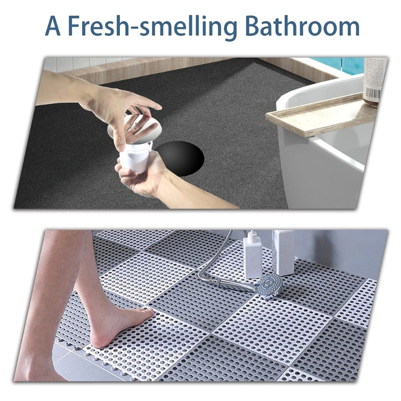 PCF* Professional Shower Plughole Cover Shower Waste Trap Cover Shower