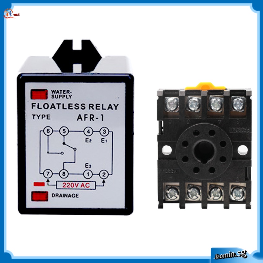 AC 220V Relays Floatless Level Switch Sensor Liquid Level Control Relay