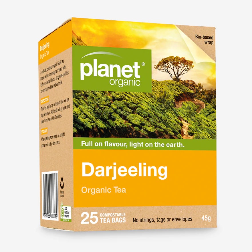 Planet Organic Darjeeling Organic Tea (25 bags) | Shopee Singapore
