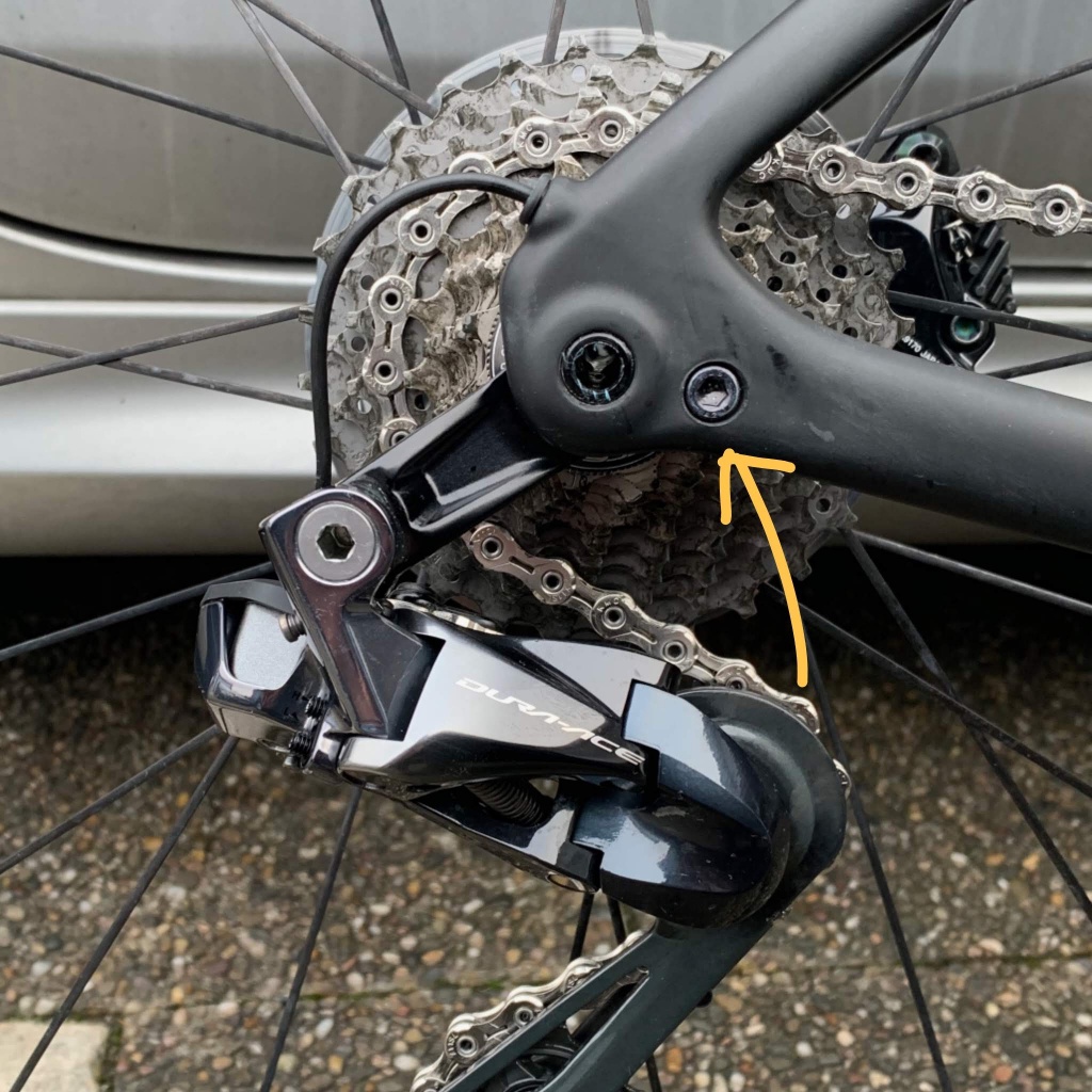 Titanium Bolt for Specialized RD Hanger | Rear Derailleur Hanger Screw ...