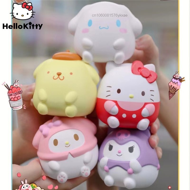 Sanrio Hello Kitty Decompression Doll Kuromi Cinnamoroll Slow Rebound ...