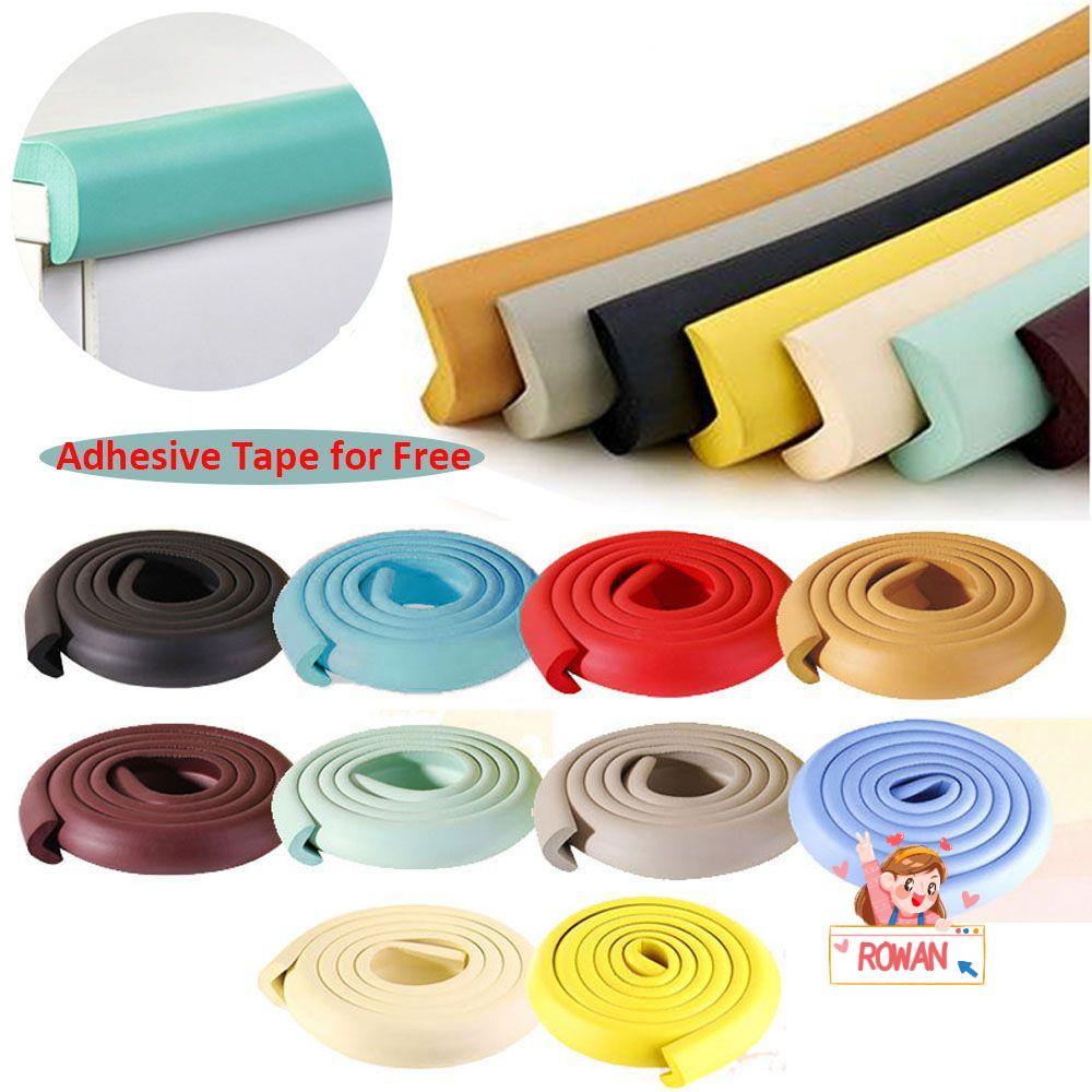 ROWANS 2M Table Guard Strip Soft Soft Foam Sponge Desk Safety Desk