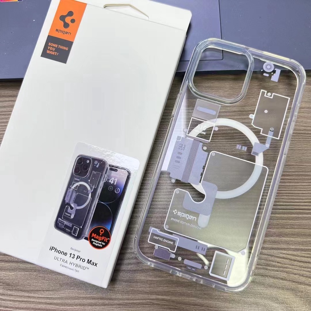 Spigen iPhone 14 Pro Case Ultra Hybrid Mag Zero One