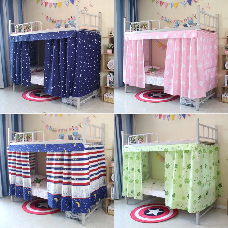 [Dormitory Bed Curtain]College Student Dormitory Fantastic Bedroom Bed