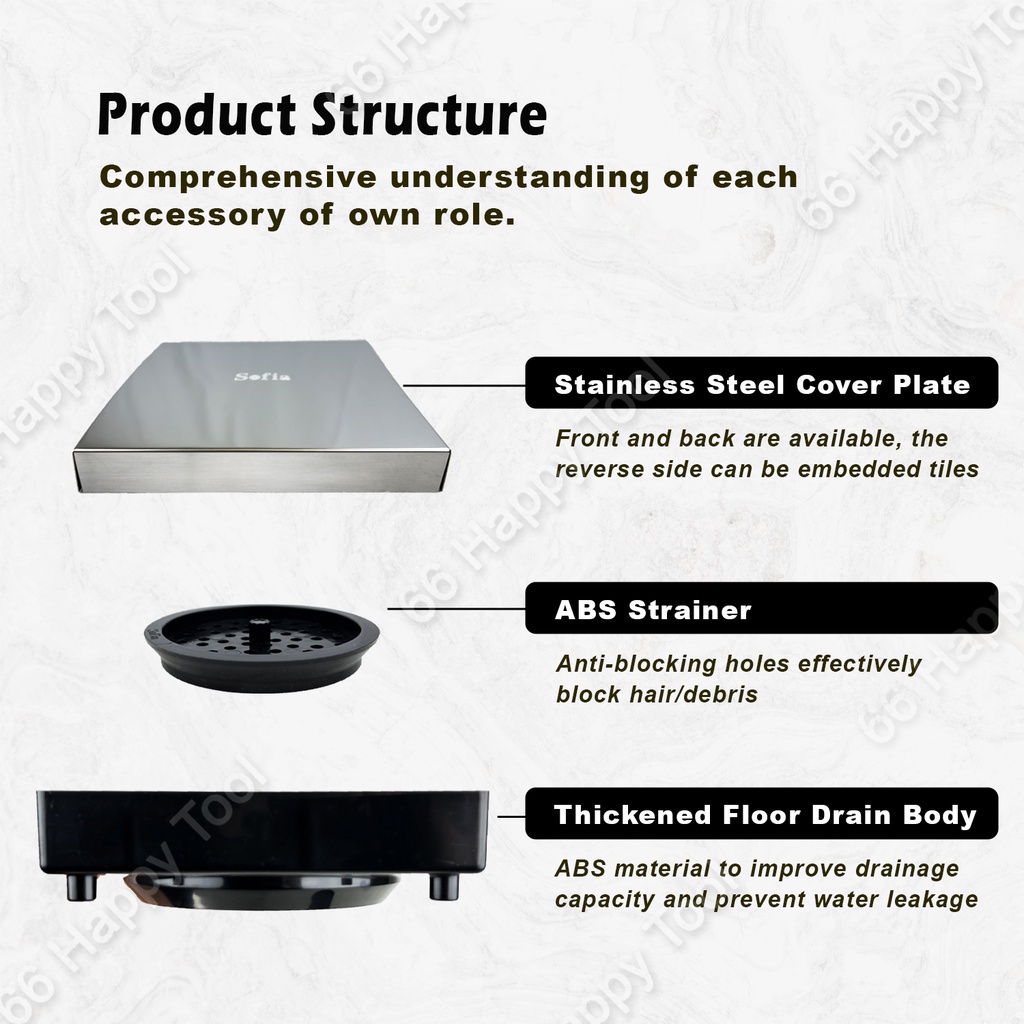 Buy tile floor trap At Sale Prices Online - October 2026 | Shopee Singapore