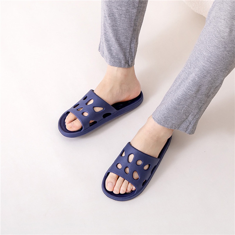 Ultra Light Eva Hole Slippers For Bathroom Toilets Molded Monolithic Dry Breathable Waterproof ...