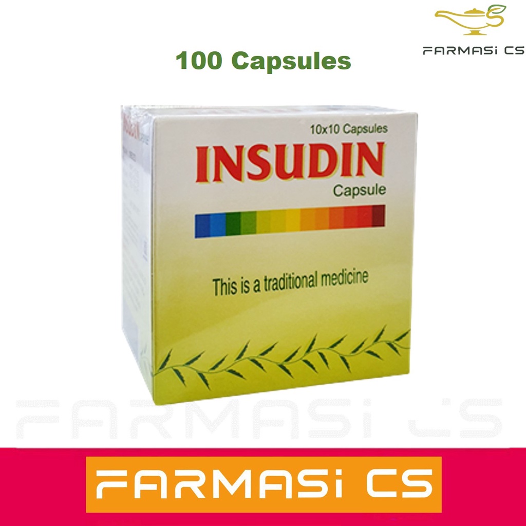 Insudin 10 Capsules x 10 Strips(100 Capsules) EXP:07/2025 [ general ...
