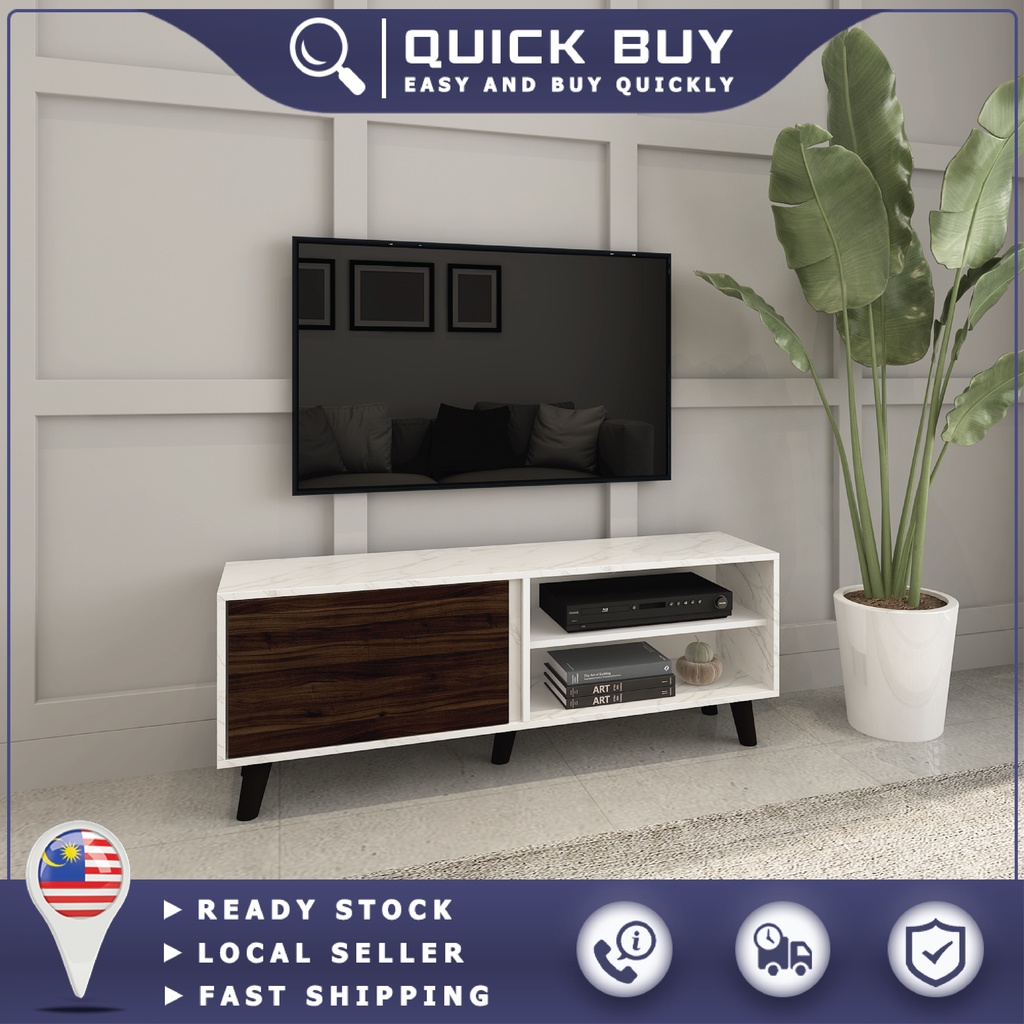 QB Home Prime HP074 4/5/6ft TV TV Bench Modern TV Rack