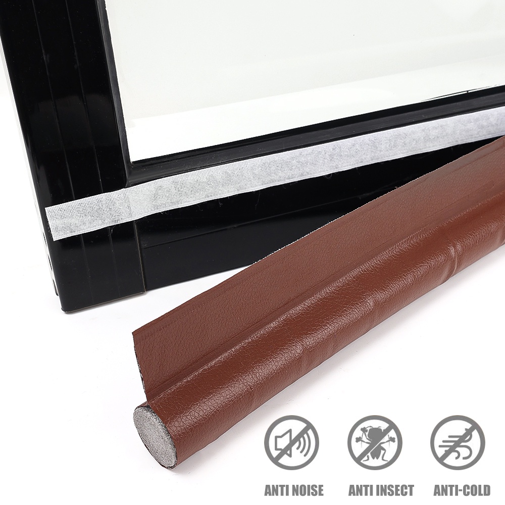 Weatherstrip Door Sweep for Bedroom House/ Soundproof Foam Doors Joint