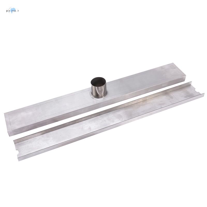 Linear Channel Floor Drain Gate Stainless Steel Deodorization Type