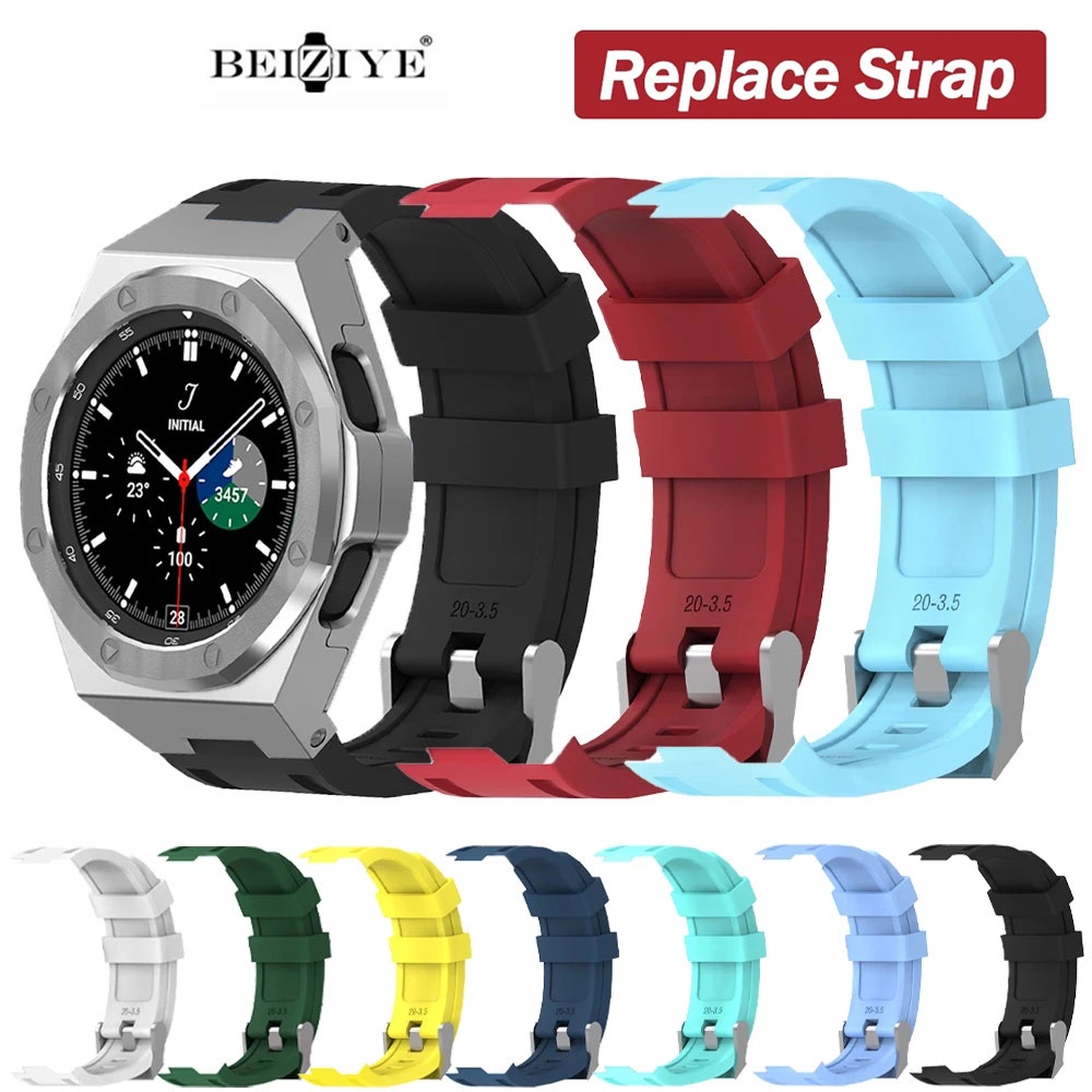 Modification Kit Silicone Rubber Replace Watch Strap For Samsung Galaxy ...