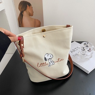 Canvas Bucket Bag for Women's Crossbody Bags Beach Handbag small Korean  style female Shoulder Messenger Bag 2022 new Totes bolsa