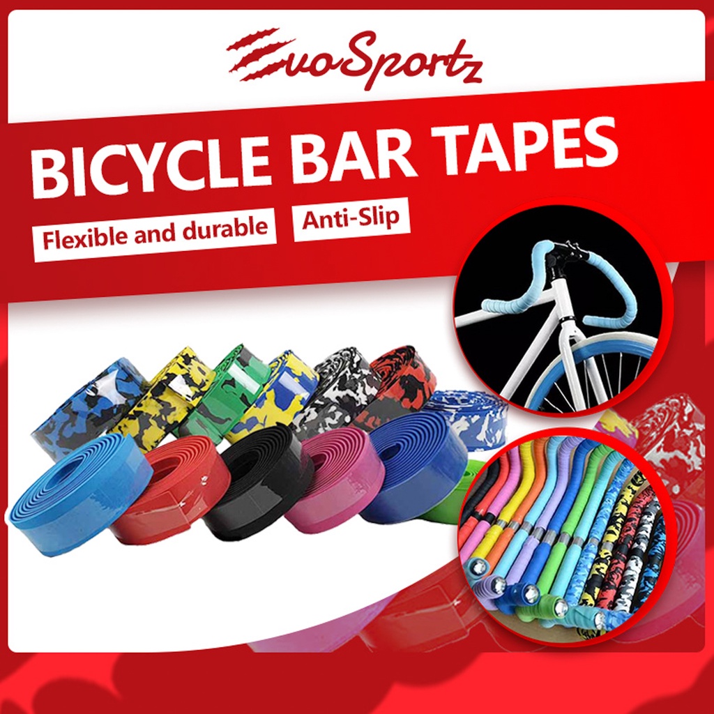 Bar Tape Bike Crash Bar Tape Bicycle Handle Tapes Shopee Singapore