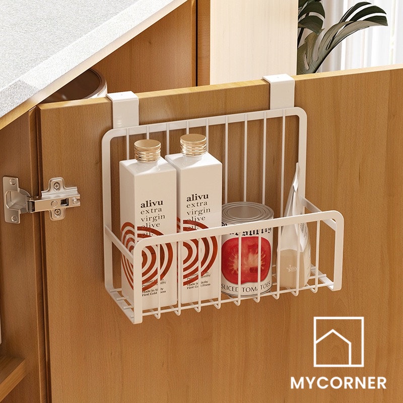 MyCorner SG Stock | Hanging Basket Rack Kitchen Organizer Under Shelf ...
