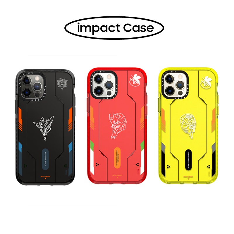 Casetify EVANGELION EVA-02 PRODUCTION MODEL Soft Silicone TPU Case