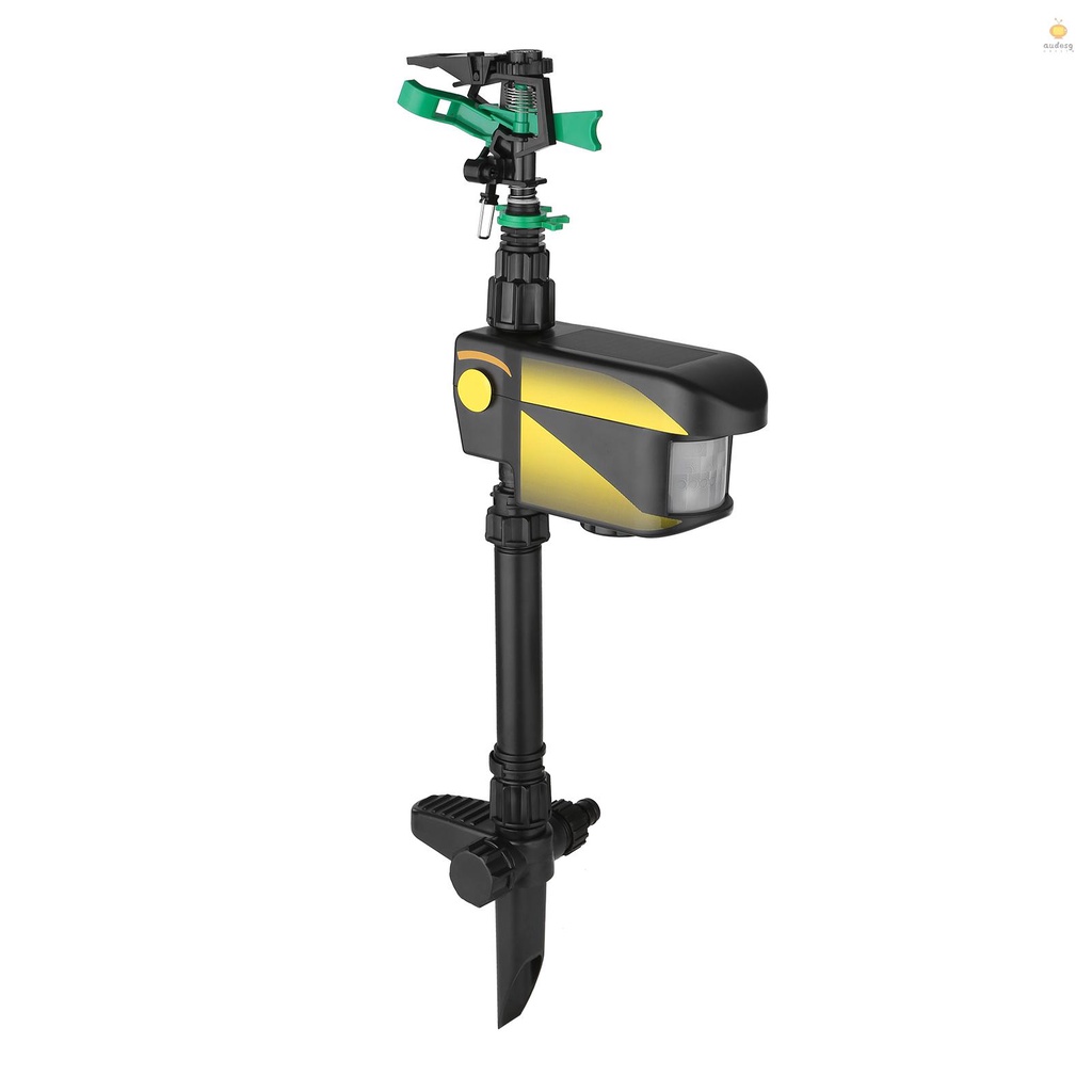 [READY] Solar Power MotionActivated Sprinkler Animal Repeller with 3