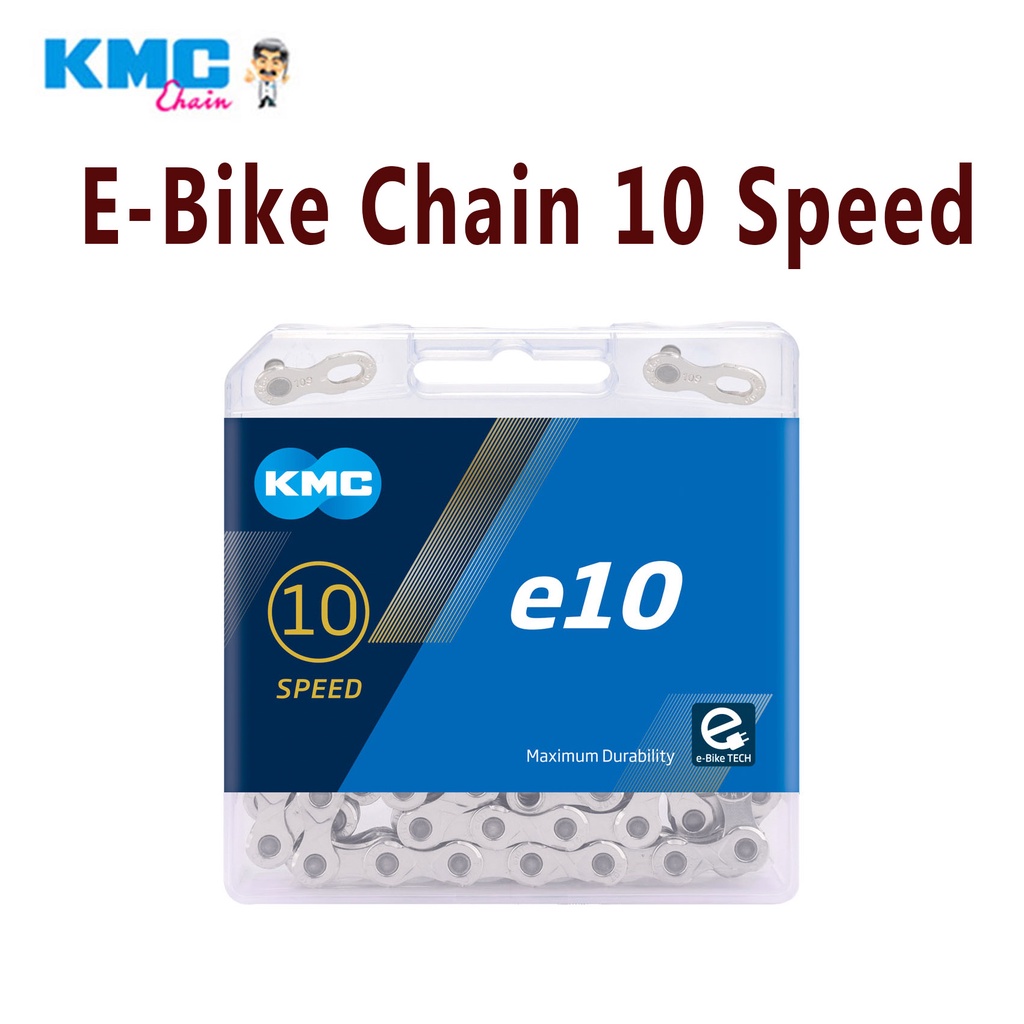 KMC e10 Ebike Chain 10 Speed 136 Links Antirust Electric Bike Chains