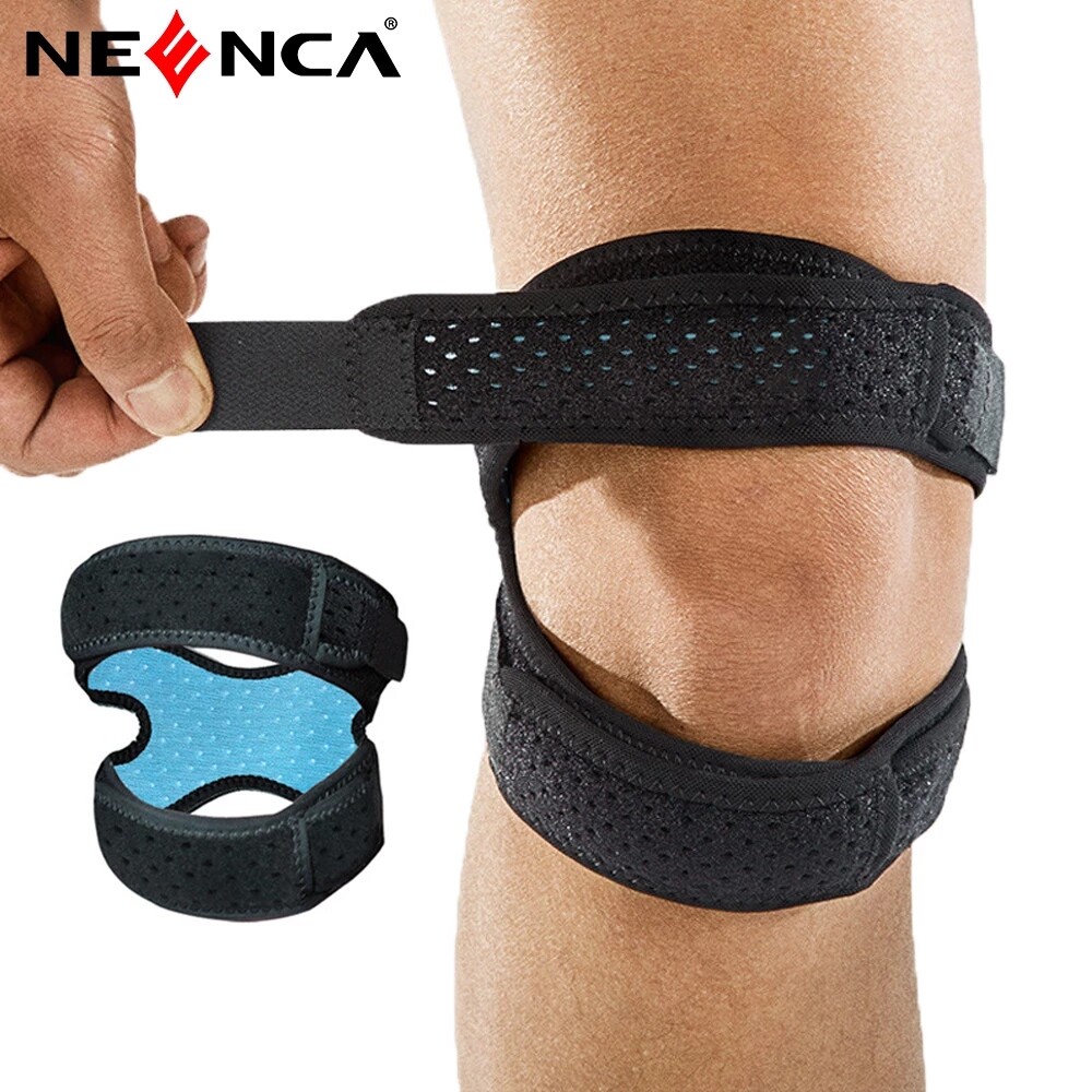 NEENCA 1 Pcs Knee Brace with Side Stabilizers Patella Gel Pad Knee