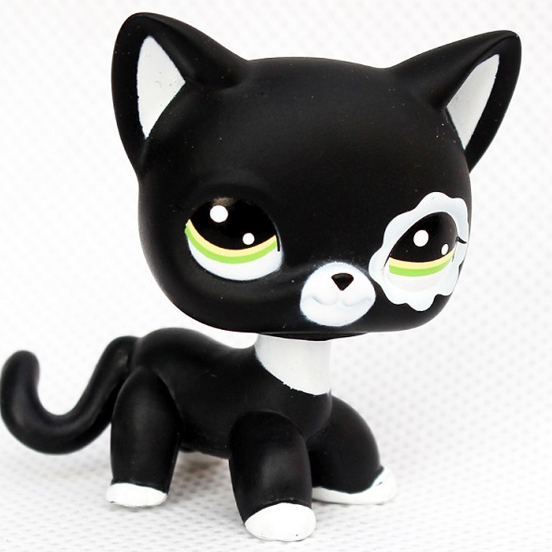 LPS CAT Rare Littlest pet shop Toys Stands Short Hair Kitten Dog Dachshund Collie Spaniel Great Dane Original Bobble head toys Shopee Singapore