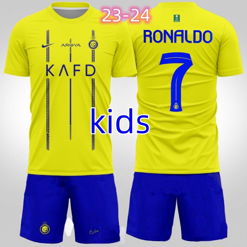 Ronaldo 7 Al Nassr Kids Kit 2022-23 - Fan Edition –