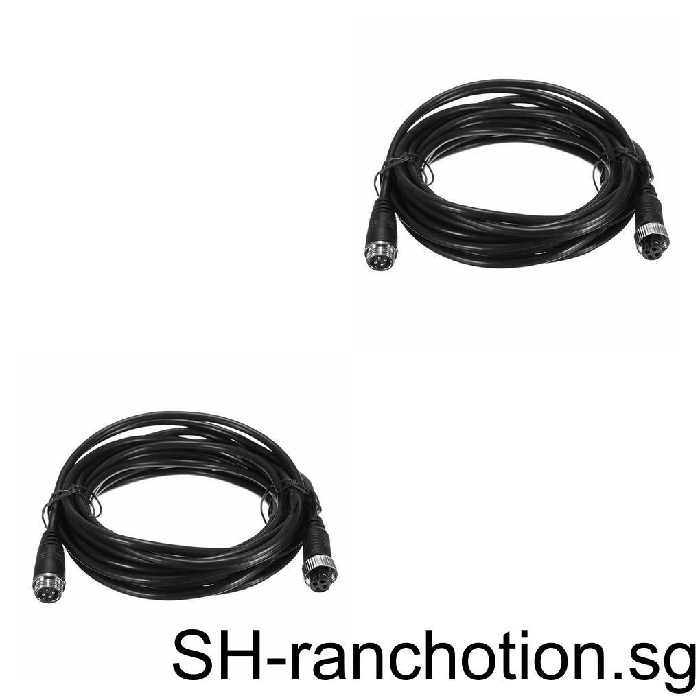 1/2/3 Car Reversing Camera Extension Cable Bus Truck 4pin Backup Wire