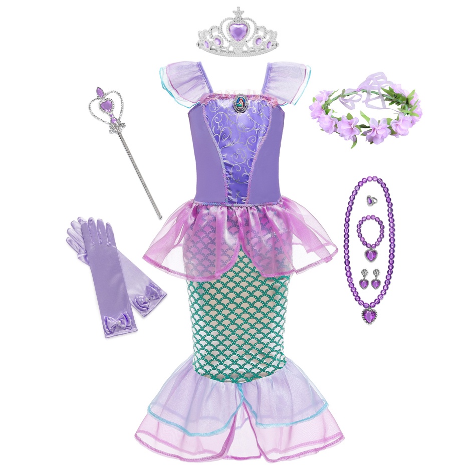 Girls hot sale ariel dress