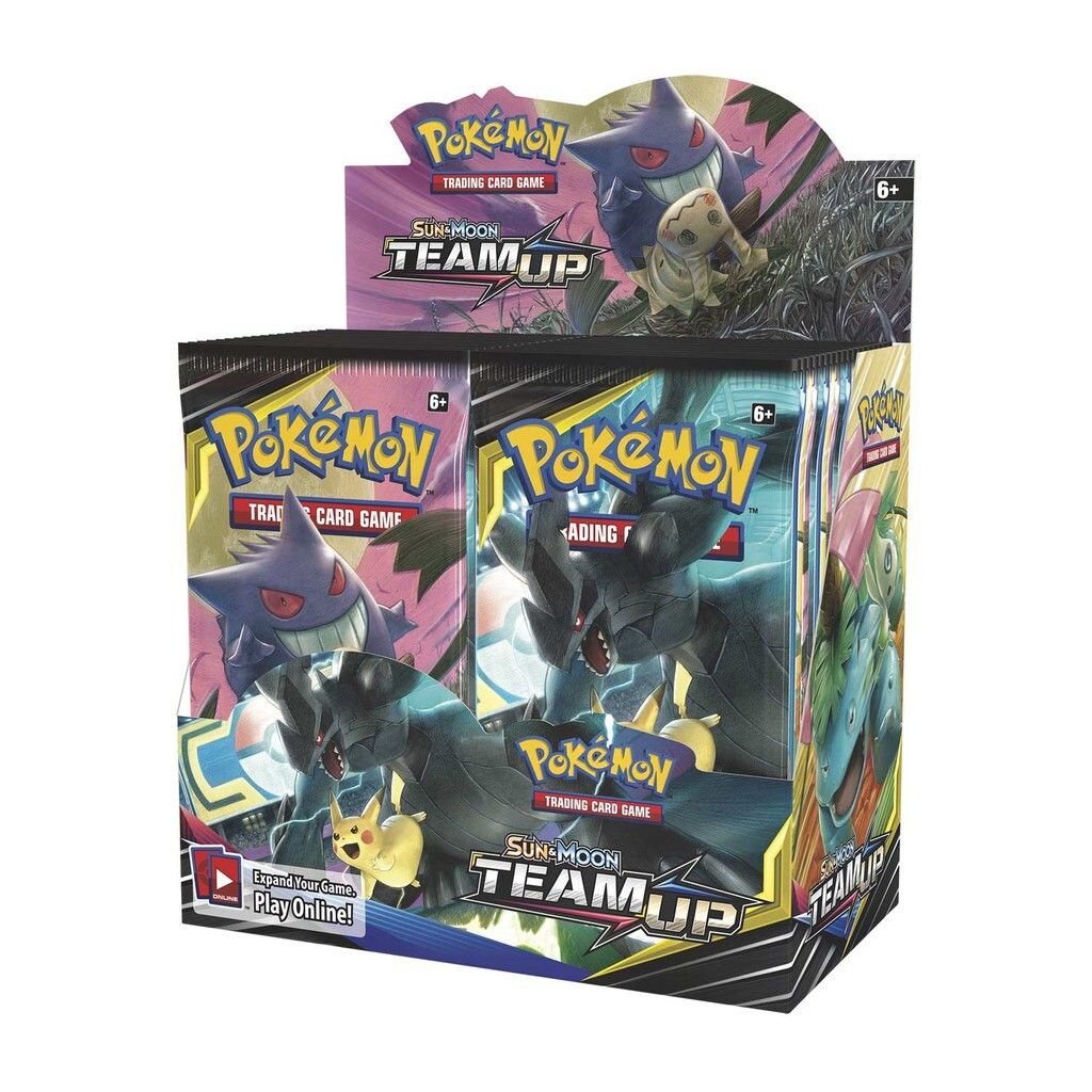 sm9 booster box Pokemon TCG Team Up - SM The booster display is an excellent choice for anyone looking to expand their collection or develop new strategies in the game S&M Team Up Pokmon Booster