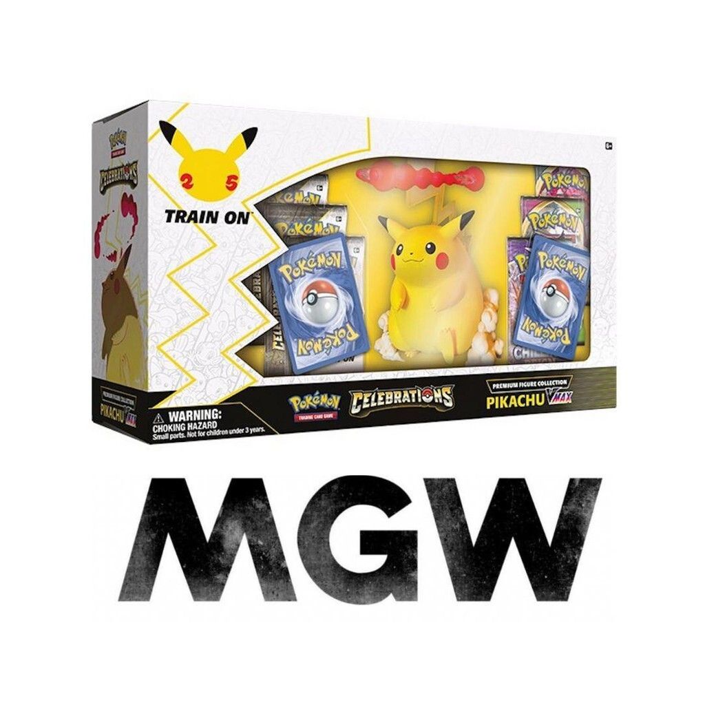 Celebrations Premium Figure Collection-Pikachu VMAX - Pokemon TCG